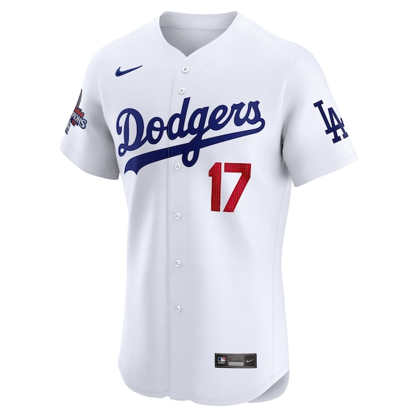 Shohei Ohtani Los Angeles Dodgers Nike 2024 World Series Champions Home Elite Player Jersey - White