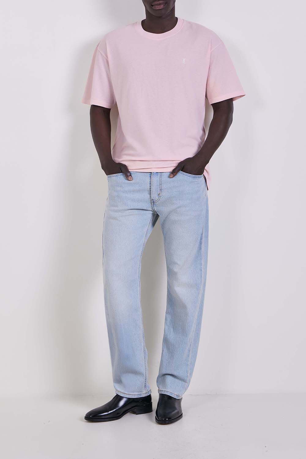 SAINT LAURENT חולצת טי בגזרה משוחררת