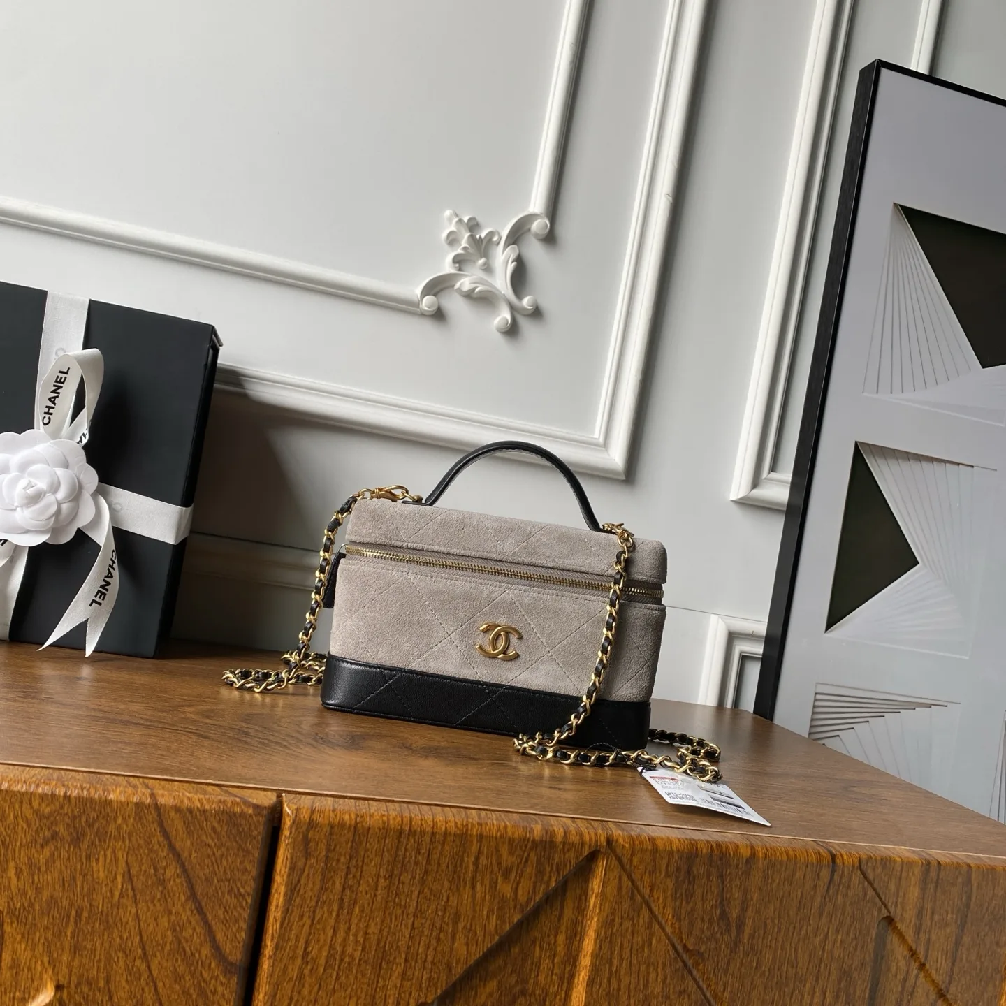 Chanel Quilted Leather Top Handle Bag product photo from LabelPicks