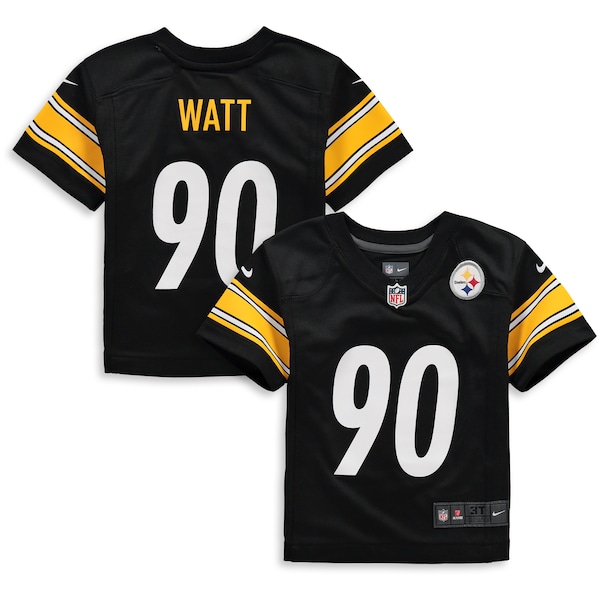T.J. Watt Pittsburgh Steelers Nike Toddler Game Jersey - Black