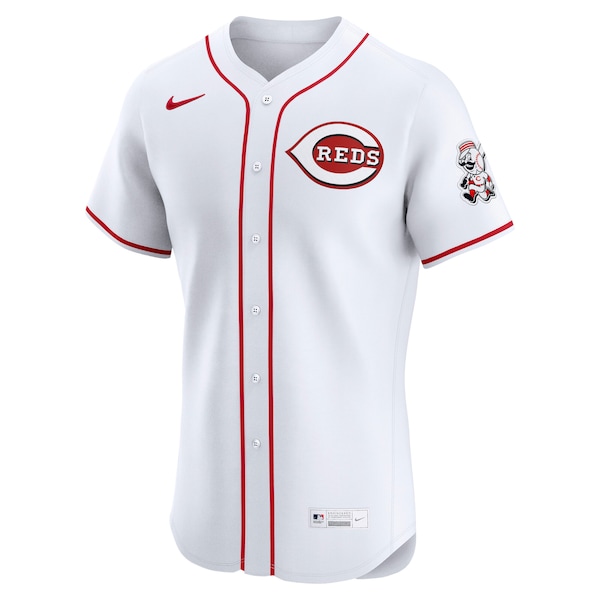 Cincinnati Reds Nike Home Elite Jersey - White
