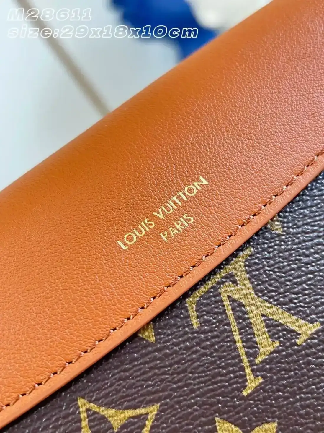 Louis Vuitton Gold Madeleine Canvas and Leather Shoulder Bag product photo from LabelPicks
