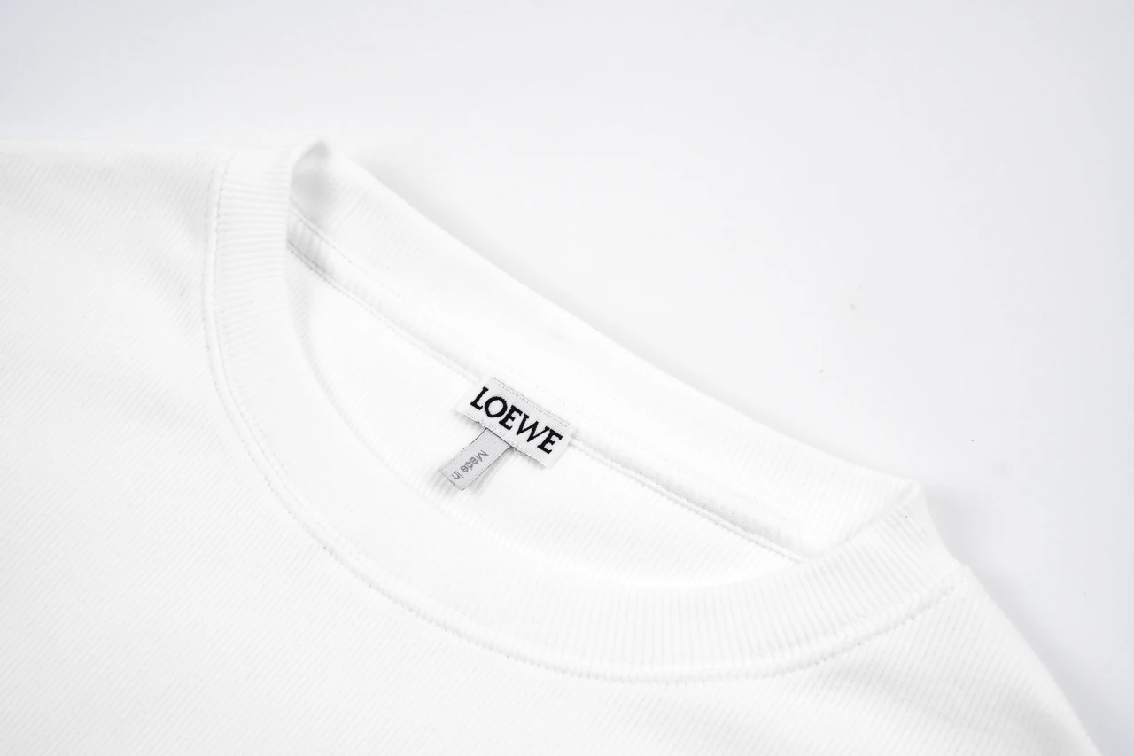 LOEWE White Ribbed Anagram Long Sleeve Top product photo from LabelPicks