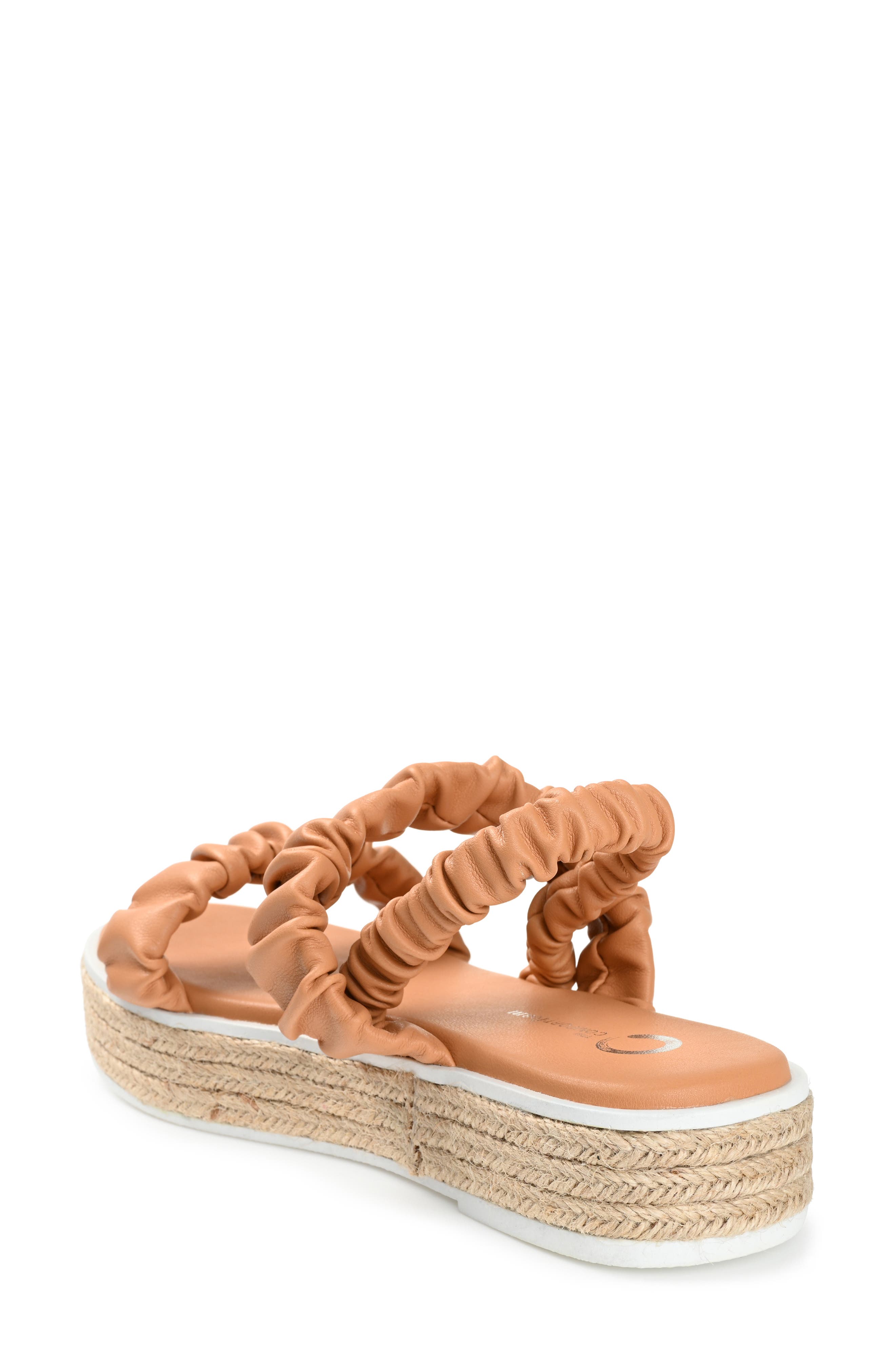 Journee Collection Knowles Platform Sandal