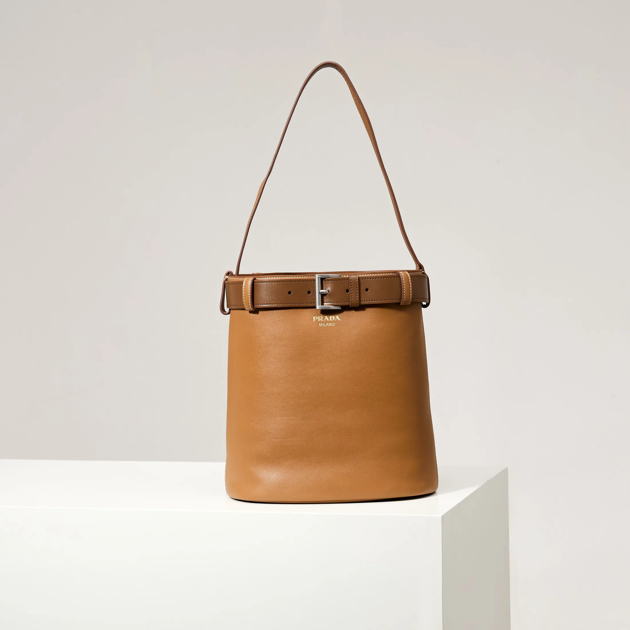 Prada Lambskin Bucket Bag product photo from LabelPicks