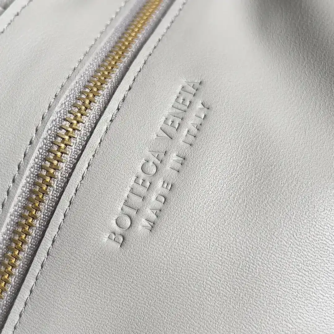 Bottega Veneta Cassette Grey Intrecciato Woven Leather Shoulder Bag product photo from LabelPicks