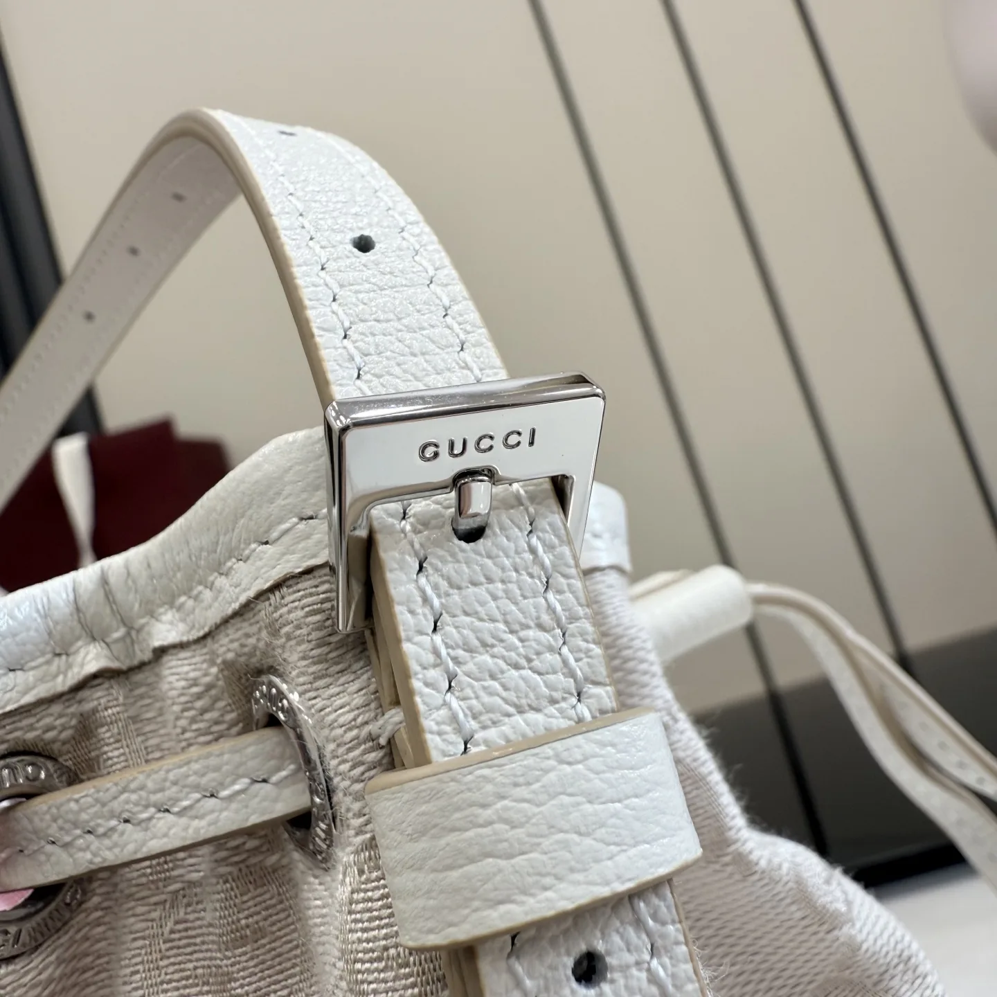 Gucci Canvas and Leather Generation Bucket Bag product photo from LabelPicks