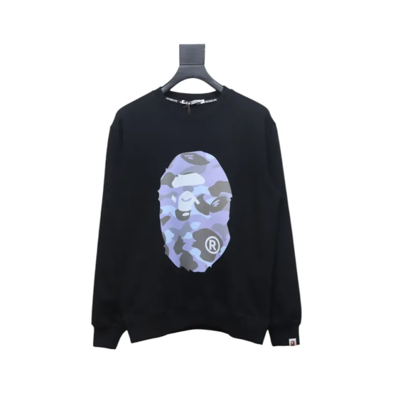 BAPE Logo Hoodie Black