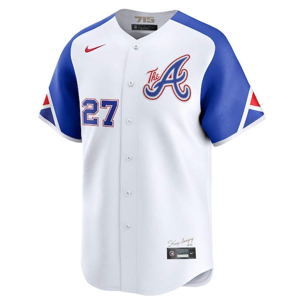 Austin Riley Atlanta Braves Nike City Connect Limited Jersey - White