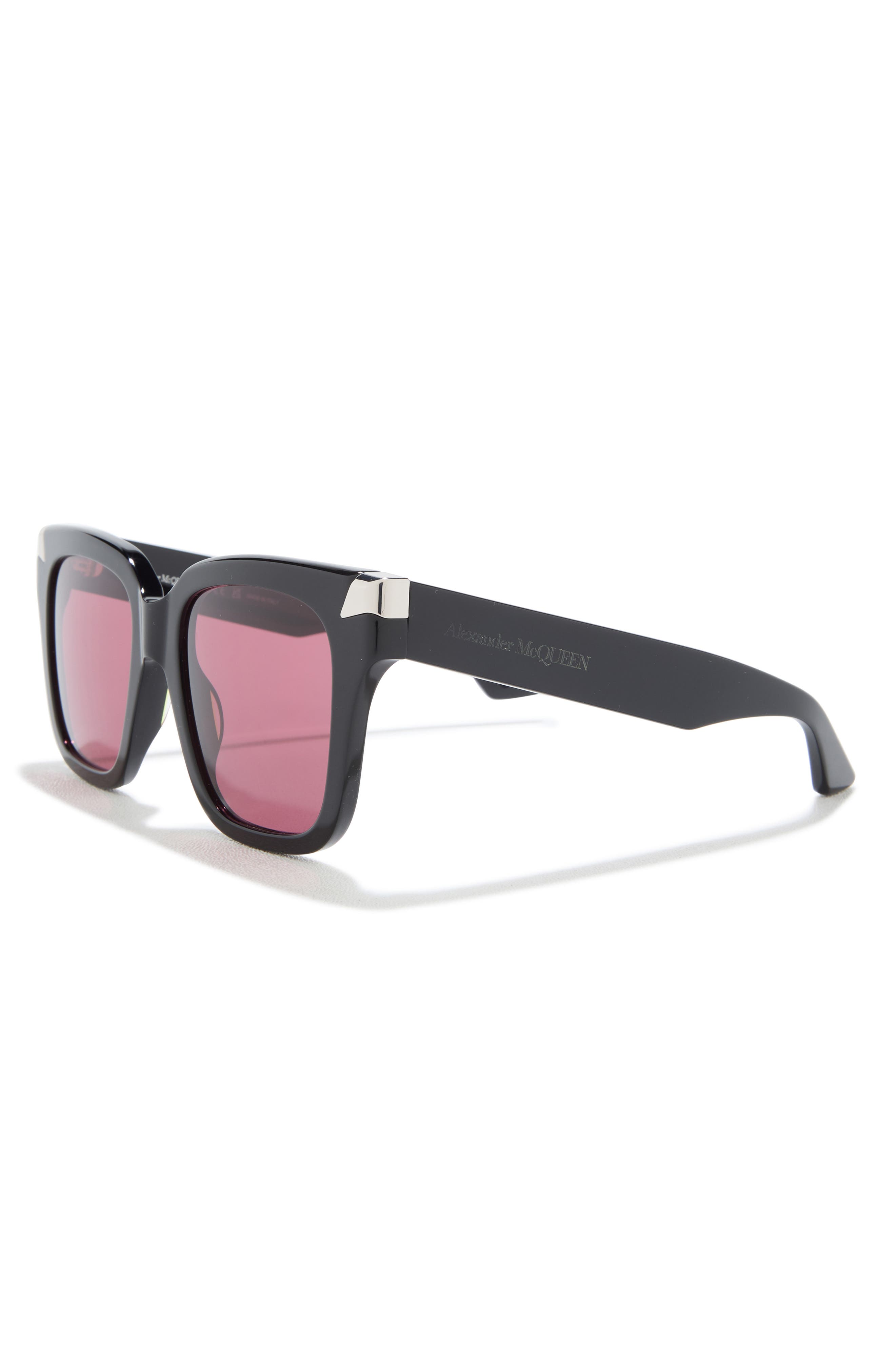 McQueen 53mm Square Sunglasses