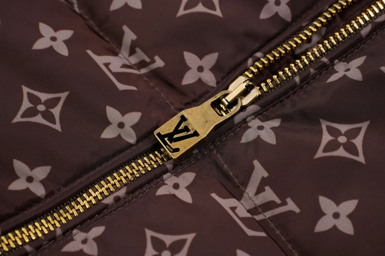 Louis Vuitton Brown Monogram Down Jacket product photo from LabelPicks
