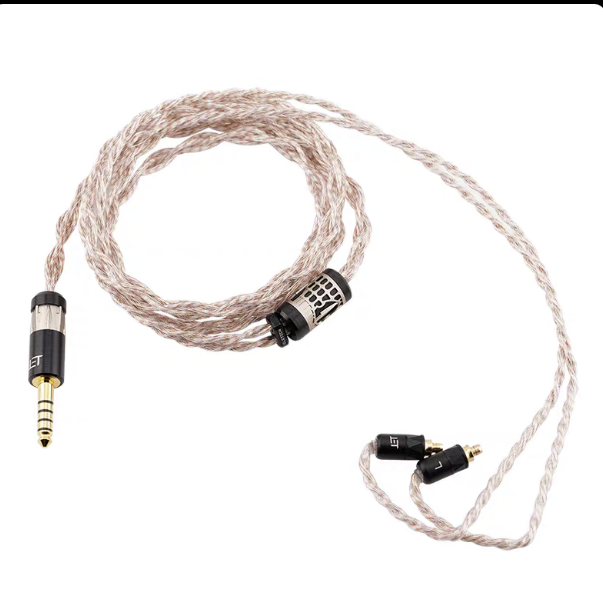 ELETECH Odyssey Triple Custom Alloy HIFI Upgrade Cable / Soundluck Audio Upgrade Cable Brand New - GreshamTech