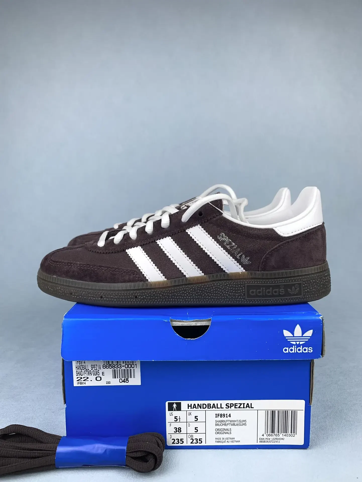 adidas Handball Spezial Shadow Brown Gum Shoes product photo from LabelPicks