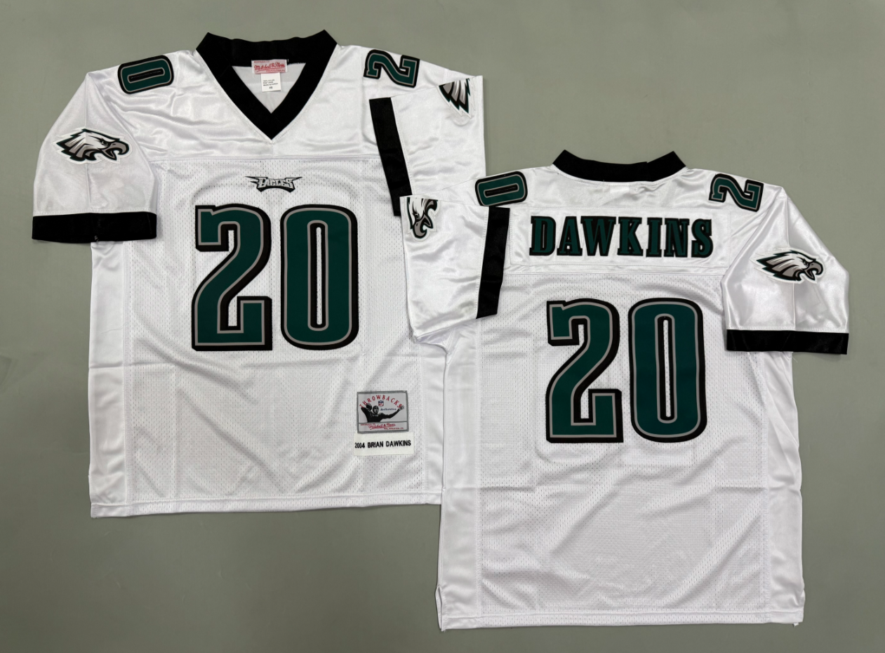 Brian Dawkins Philadelphia Eagles Authentic Throwback Retired Player Jersey