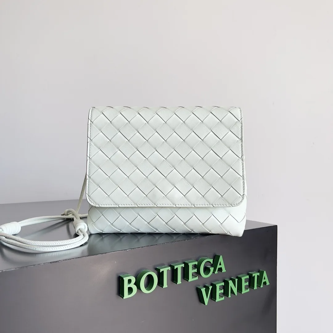 Bottega Veneta Intrecciato Woven Leather Crossbody Bag product photo from LabelPicks