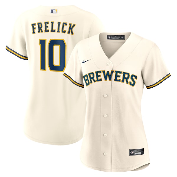 Sal Frelick Milwaukee Brewers Nike Women's Home Replica Jersey - Cream