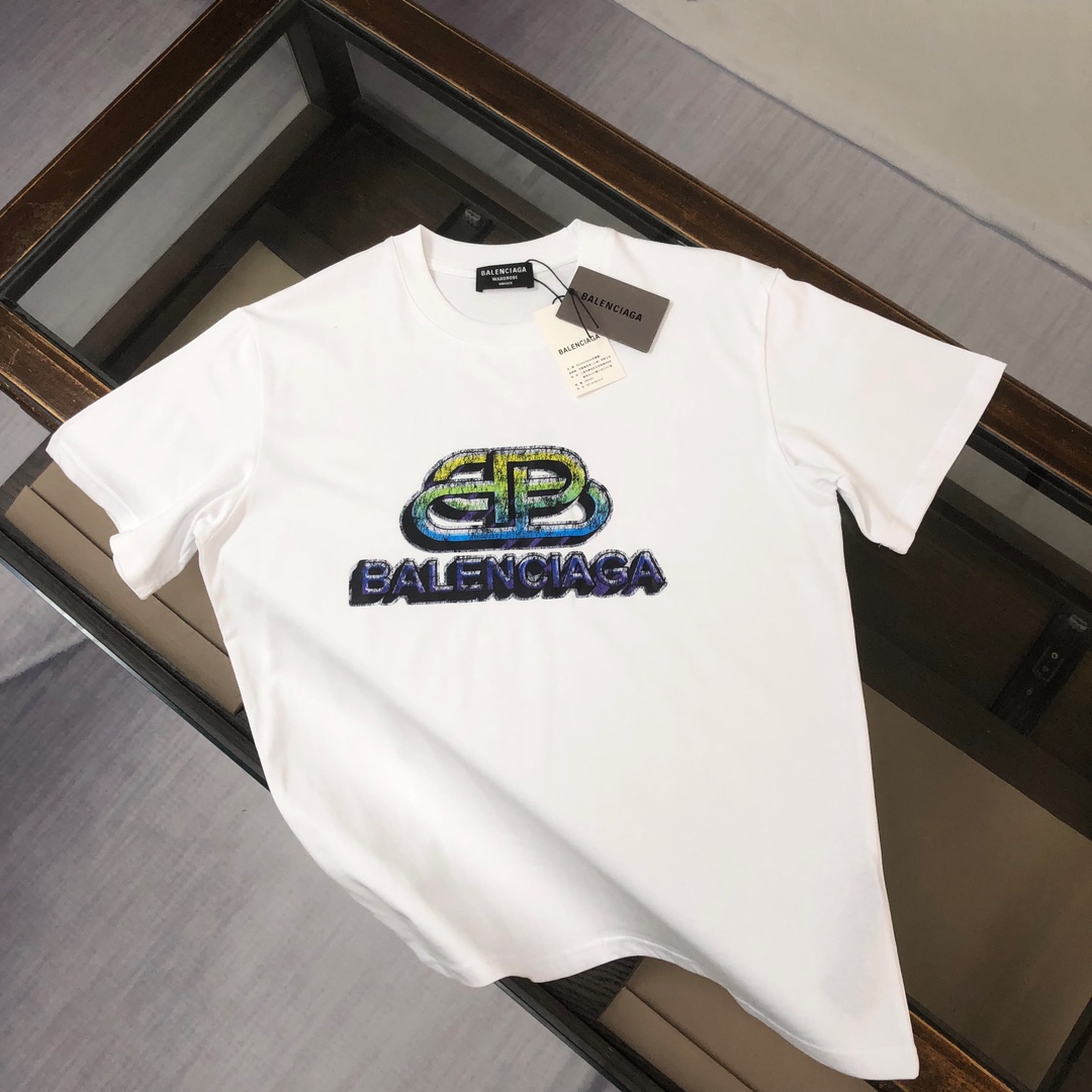 0429 Smiley Messy Printed T-Shirt