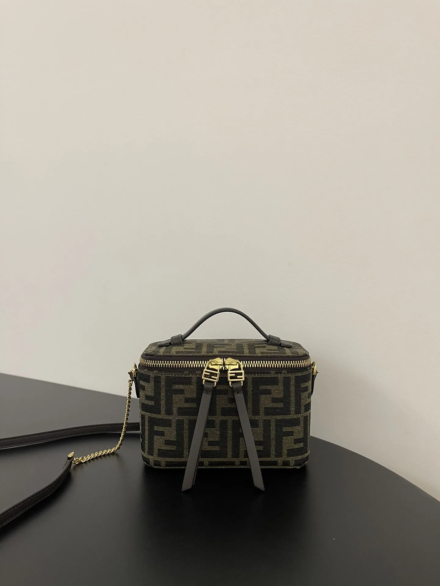 Fendi Monogram Canvas Top Handle Bag product photo from LabelPicks