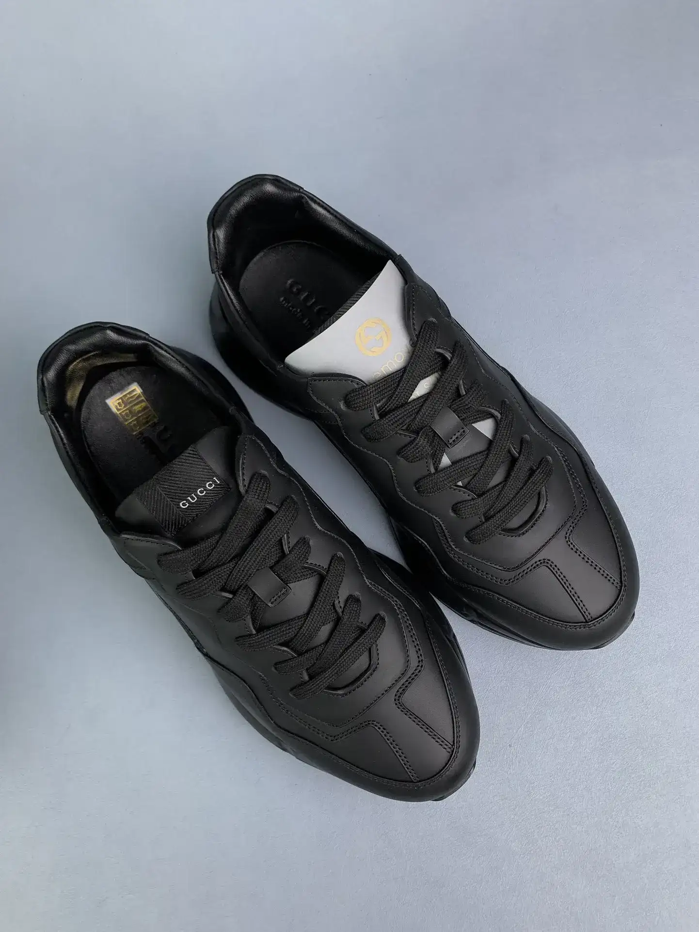 Gucci Rhyton leather sneaker product photo from LabelPicks