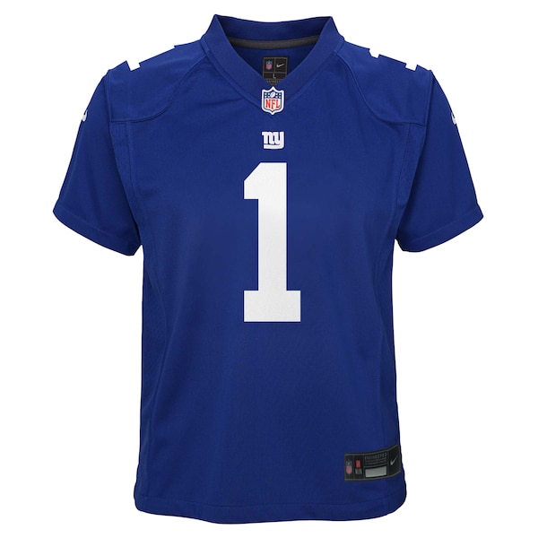 Malik Nabers New York Giants Nike Youth Game Jersey - Royal