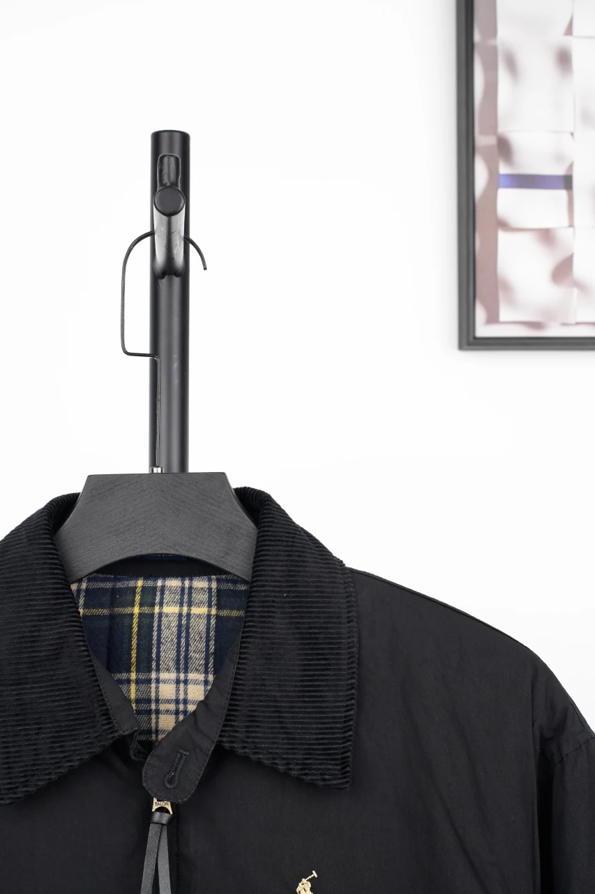 Ralph Lauren Black Pony Embroidered Lightweight Padded Jacket product photo from LabelPicks