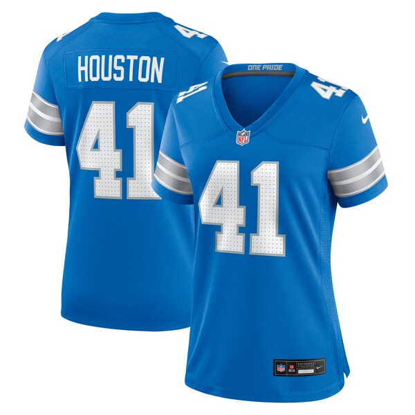 James Houston Detroit Lions Nike Women's Team Game Jersey -  Blue