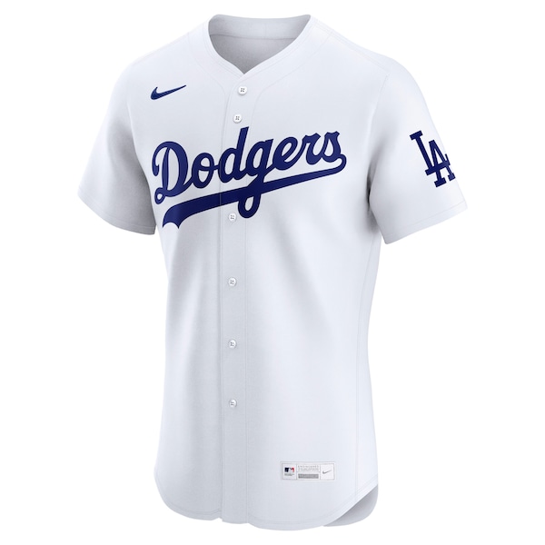 Los Angeles Dodgers Nike Home Elite Jersey - White
