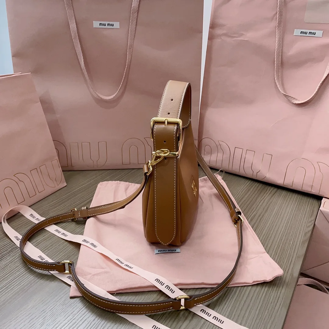 Miu Miu Calfskin Hobo Bag product photo from LabelPicks