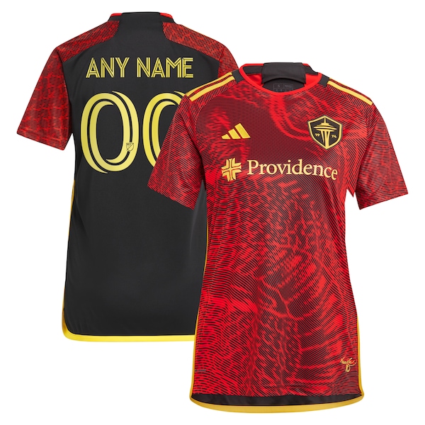 Seattle Sounders FC adidas Women's 2024 The Bruce Lee Kit Replica Custom Jersey – Red