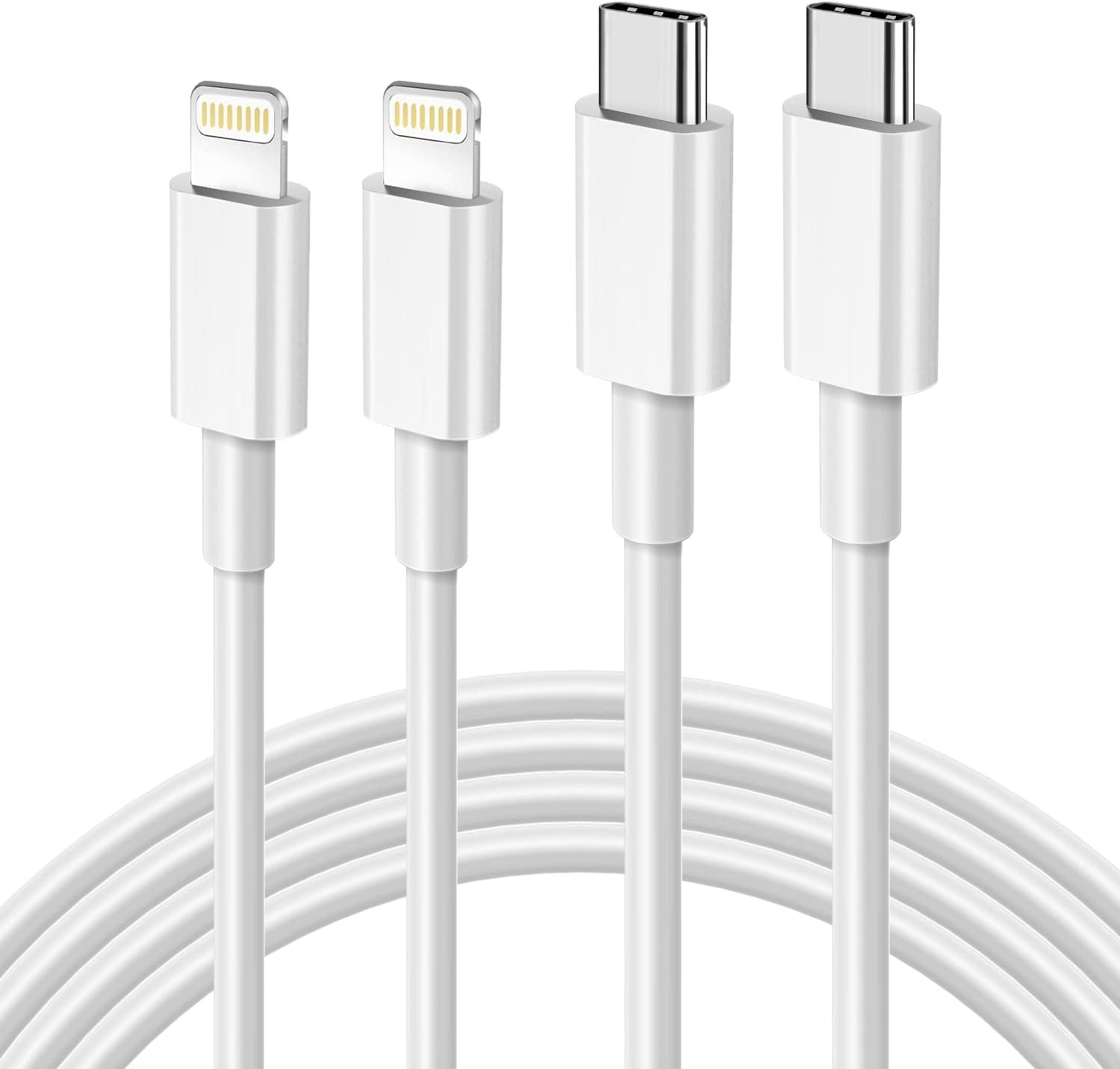 USB C to Lightning Cable 3FT 2Pack [Apple MFi Certified] Fast Charging [Apple MFi Certified] Fast Charging