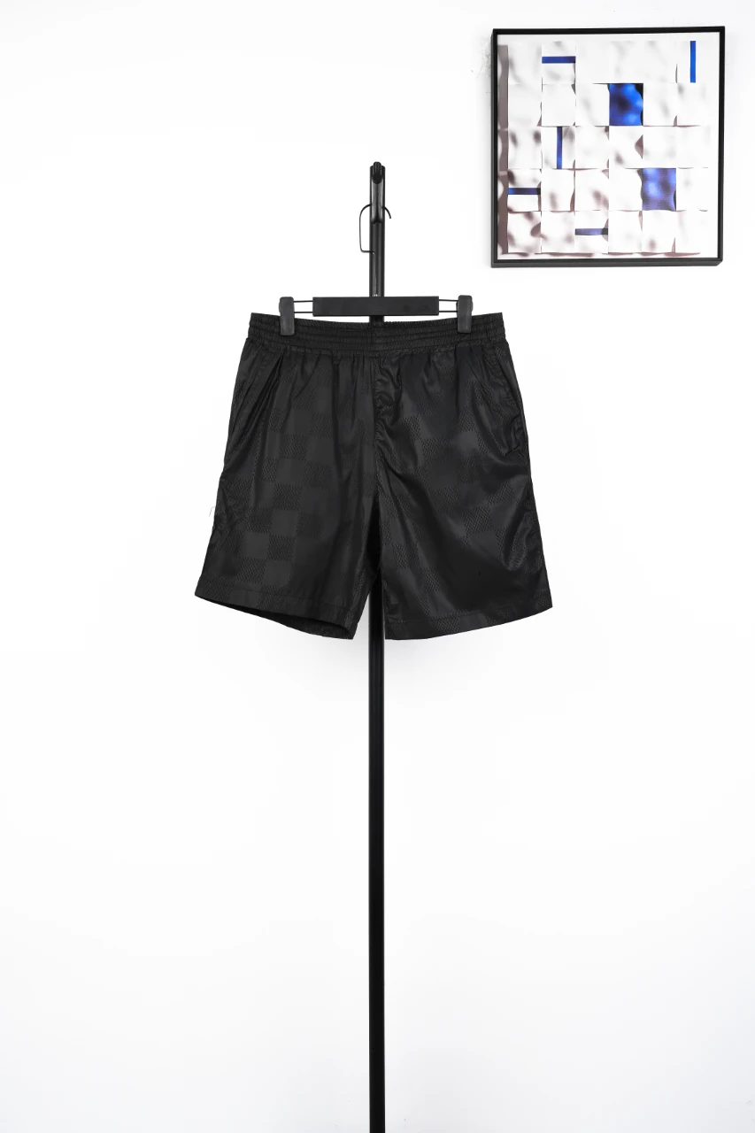 Louis Vuitton Black Damier Beach Shorts product photo from LabelPicks