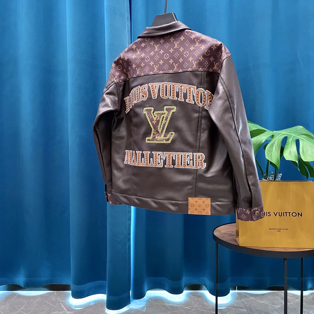 0904 New high quality patchwork trench jacket