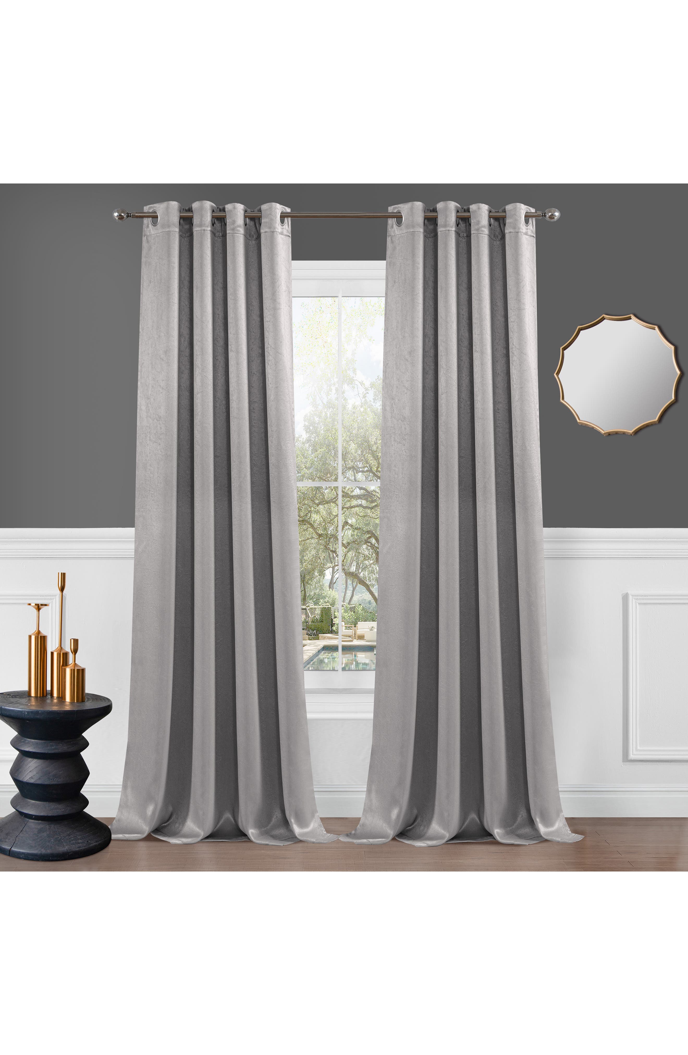 DAINTY HOME Single Blackout Panel Curtain