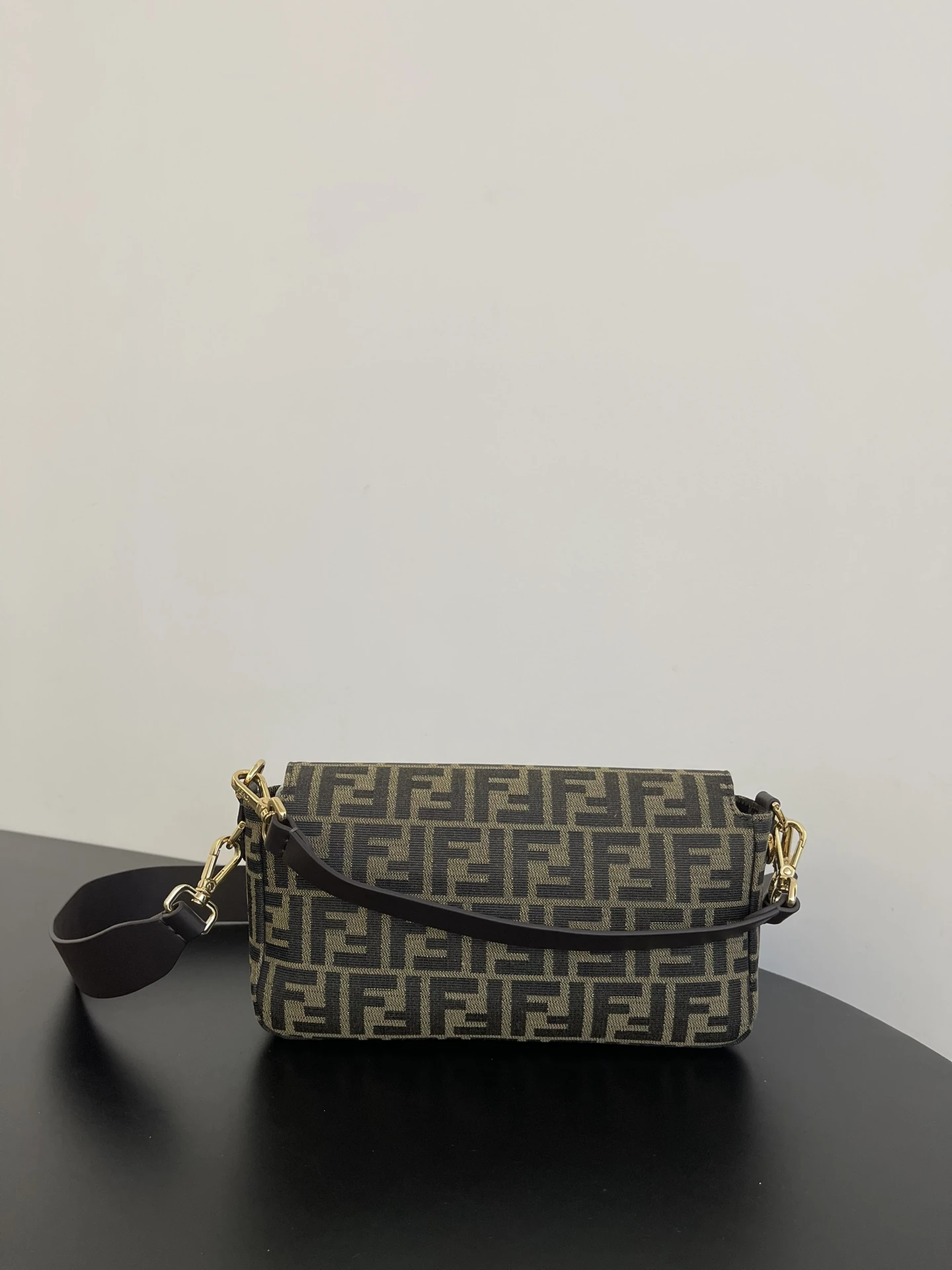 Fendi Baguette Monogram Canvas Shoulder Bag product photo from LabelPicks