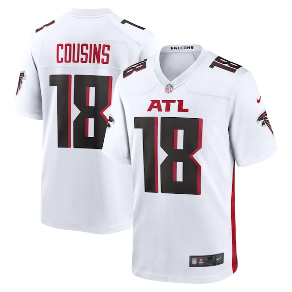 Kirk Cousins Atlanta Falcons Nike Game Player Jersey - White/Black
