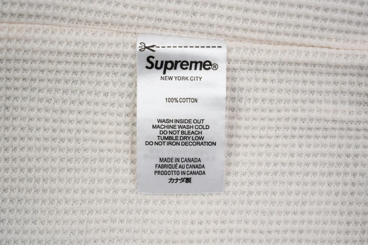 Supreme Navy Applique Letter Zip Hoodie Jacket product photo from LabelPicks