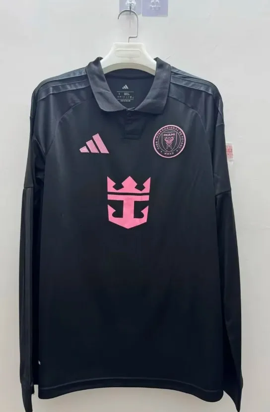 Inter Miami Away Long Sleeves Jersey Fan Version 26/27