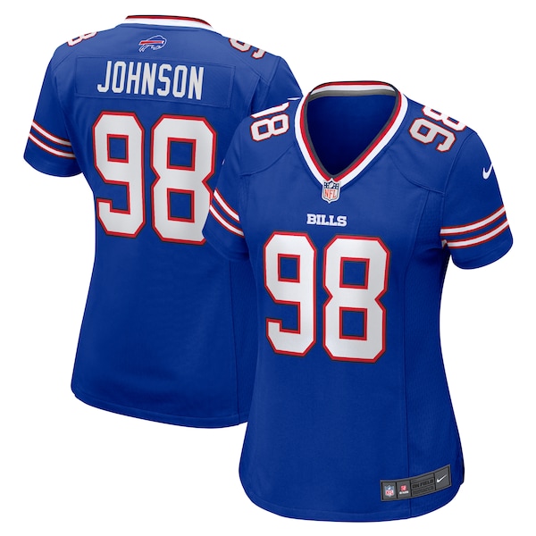 Austin Johnson Buffalo Bills Nike Women's Team Game Jersey -  Royal