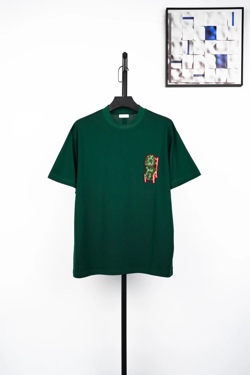 Dior Green Dragon Embroidered T-Shirt product photo from LabelPicks