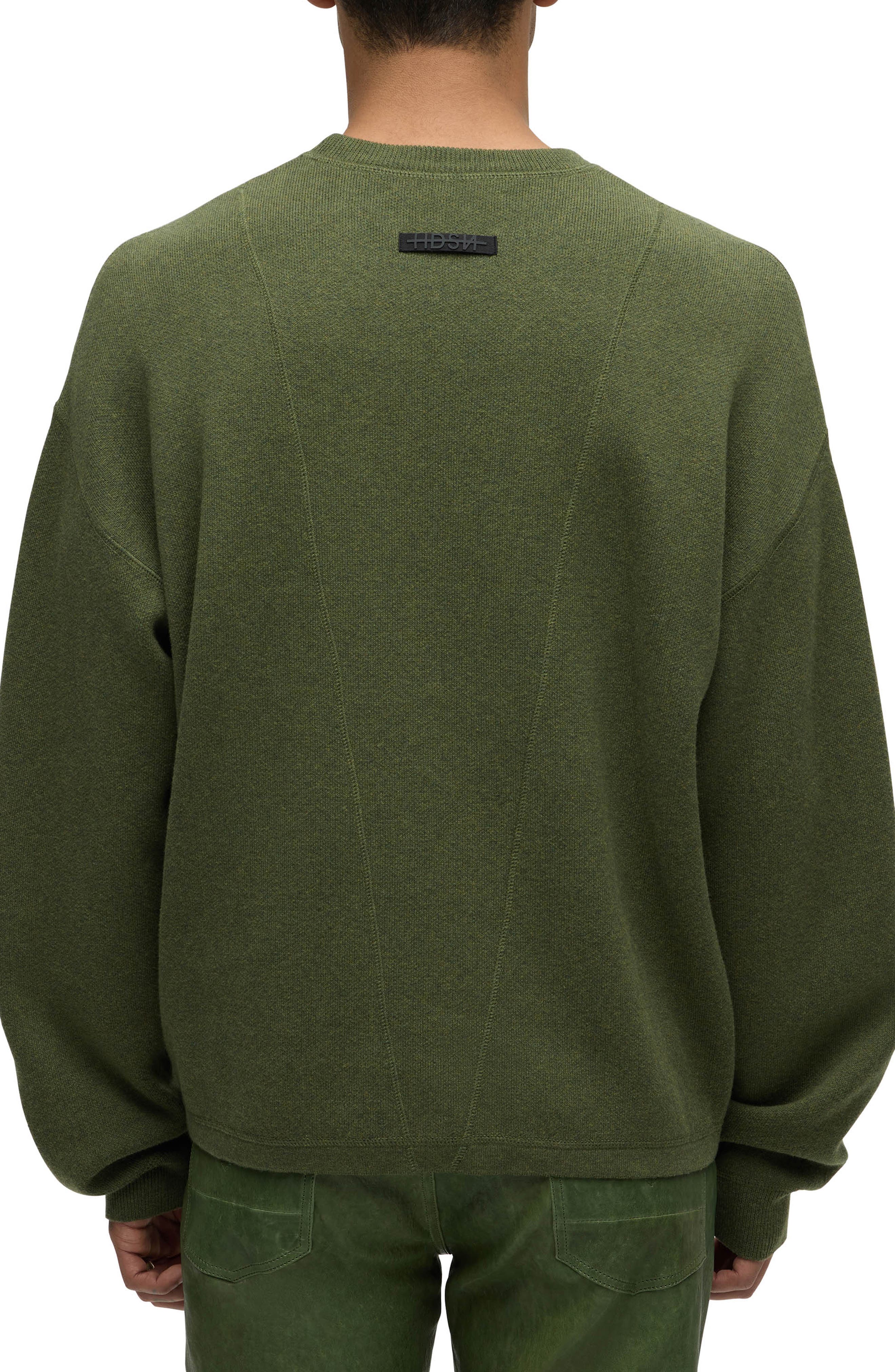 Hudson Jeans Cotton & Cashmere Crewneck Sweater