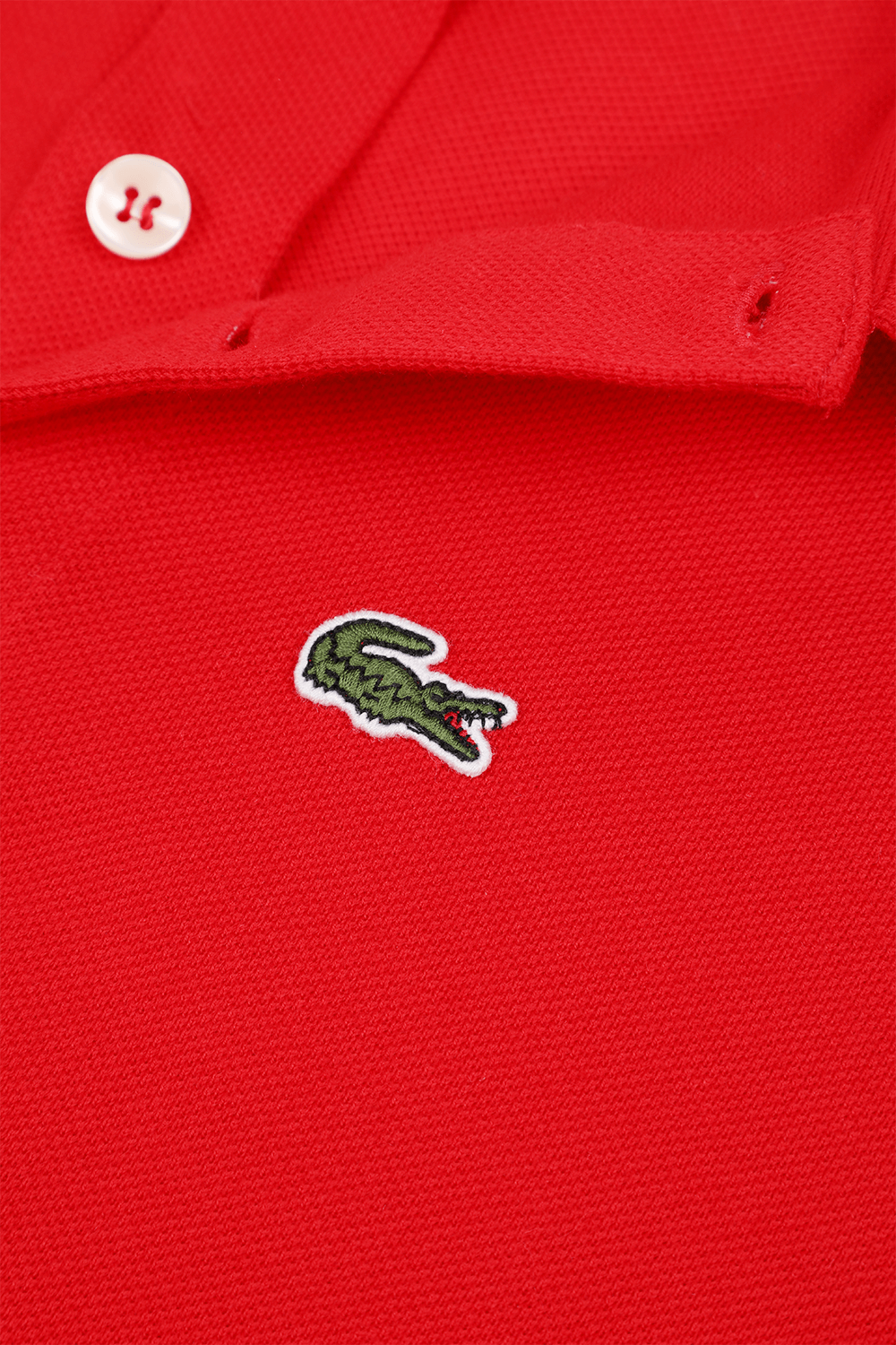 LACOSTE KIDS חולצת פולו עם רקמה - גילאי 2-16