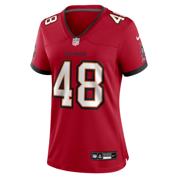 JT Gray Tampa Bay Buccaneers Nike Women's Team Game Jersey -  Red