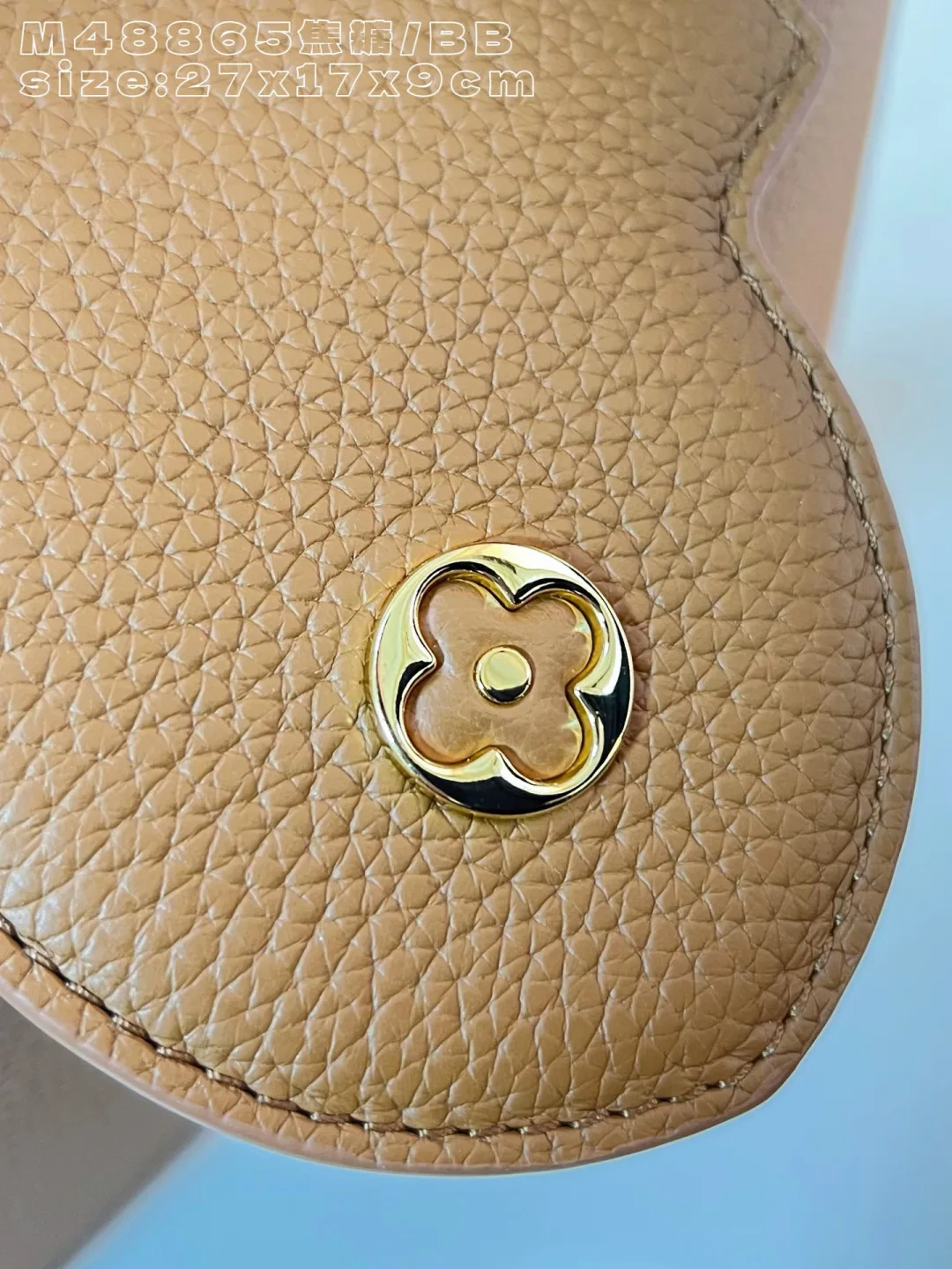 Louis Vuitton Brown Capucines Grained Leather Crossbody Bag product photo from LabelPicks