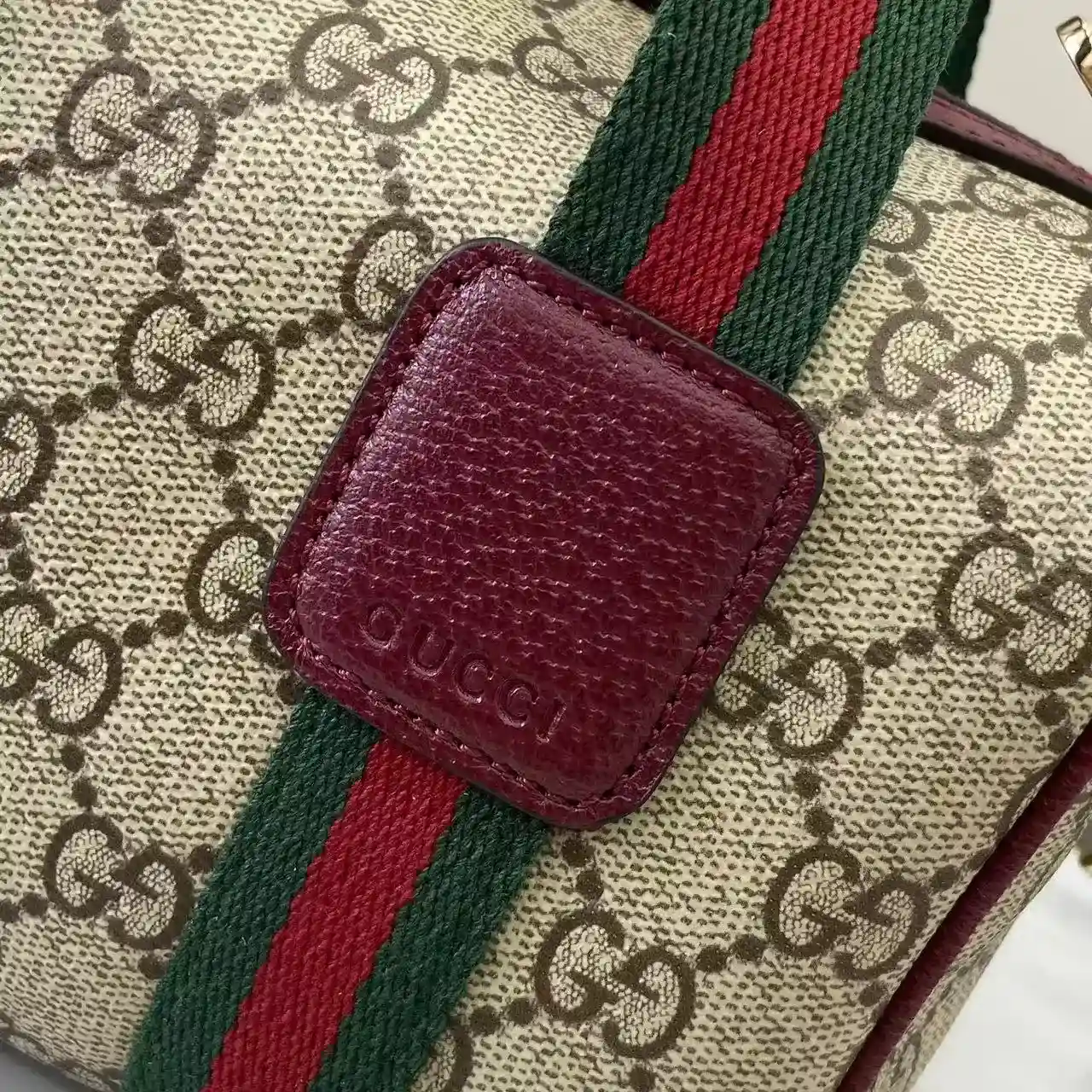 Gucci Brown Monogram Canvas Top Handle Bag product photo from LabelPicks