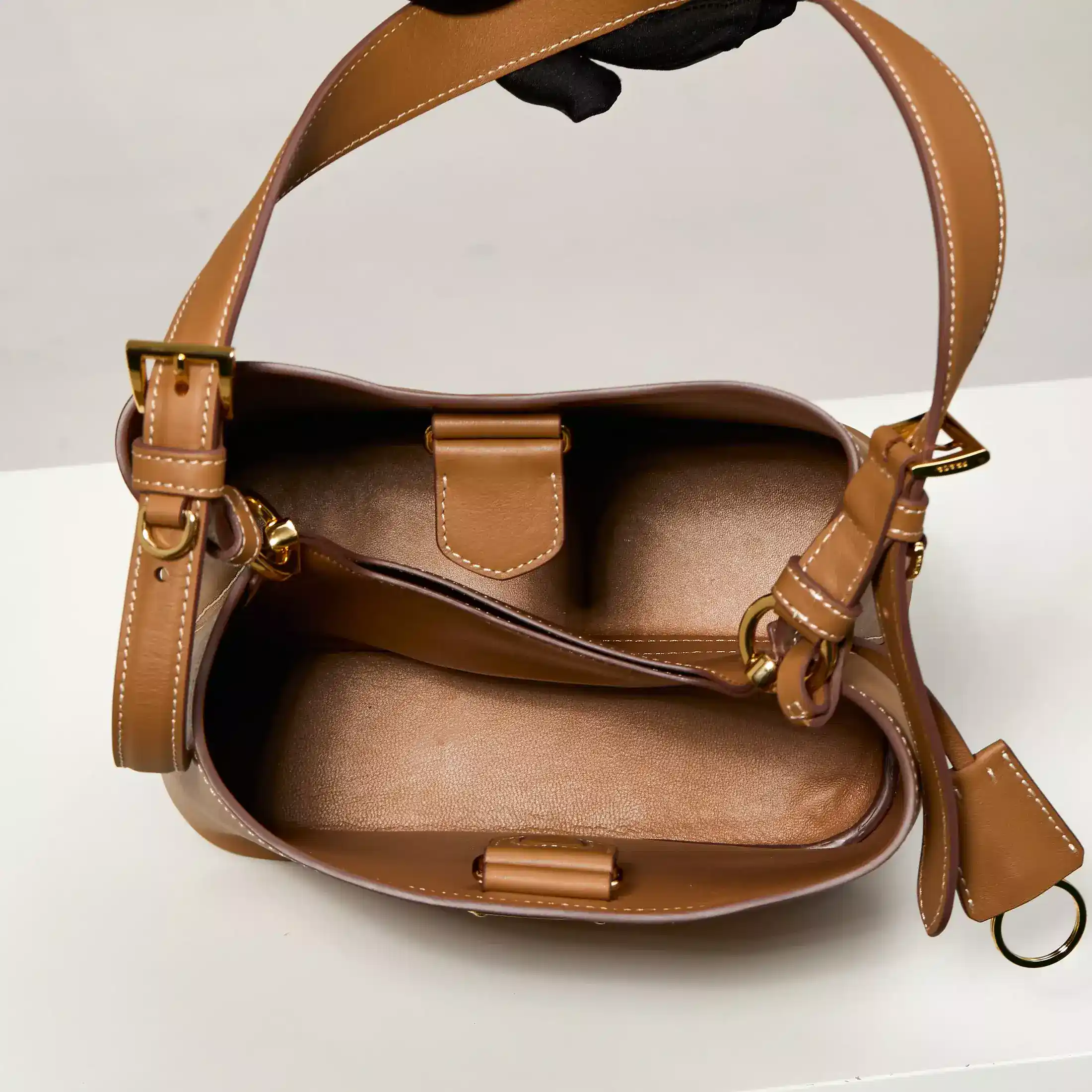 Prada Brown Bucket Bag product photo from LabelPicks