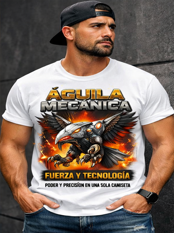 Remera Águila Mecánica – Soy Libre