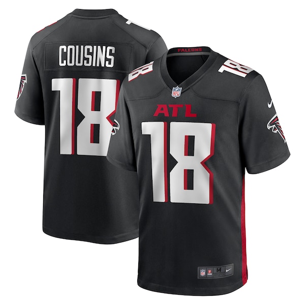 Kirk Cousins Atlanta Falcons Nike Game Player Jersey - Black/White