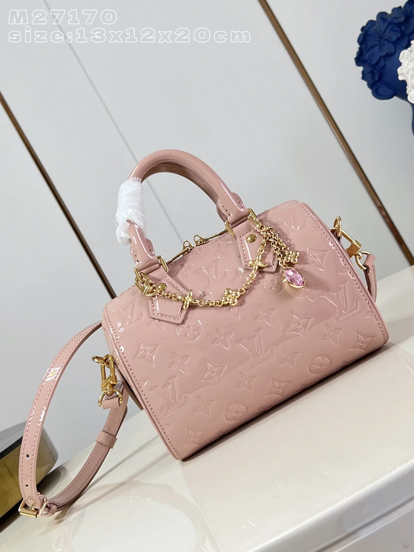 Louis Vuitton Speedy Pink Monogram Canvas Top Handle Bag product photo from LabelPicks