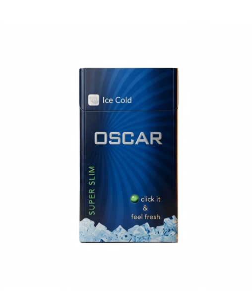 【New Arrival】Oscar Super Slim Ice Cold 3mg Carton