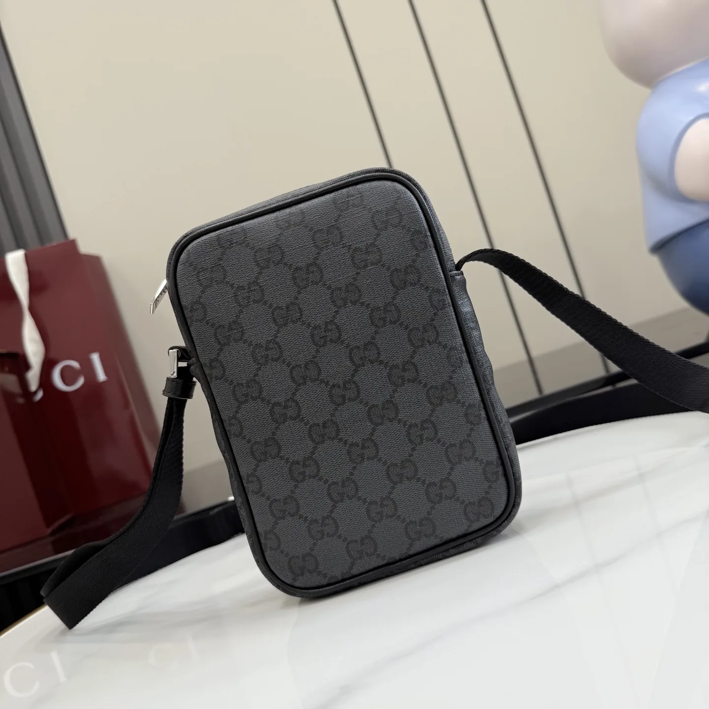 Gucci Generation Black Nylon Crossbody Bag product photo from LabelPicks